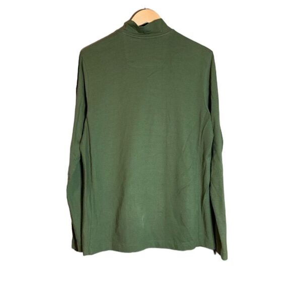 Tommy Bahama green 1/4 zip sweater - Picture 10 of 12